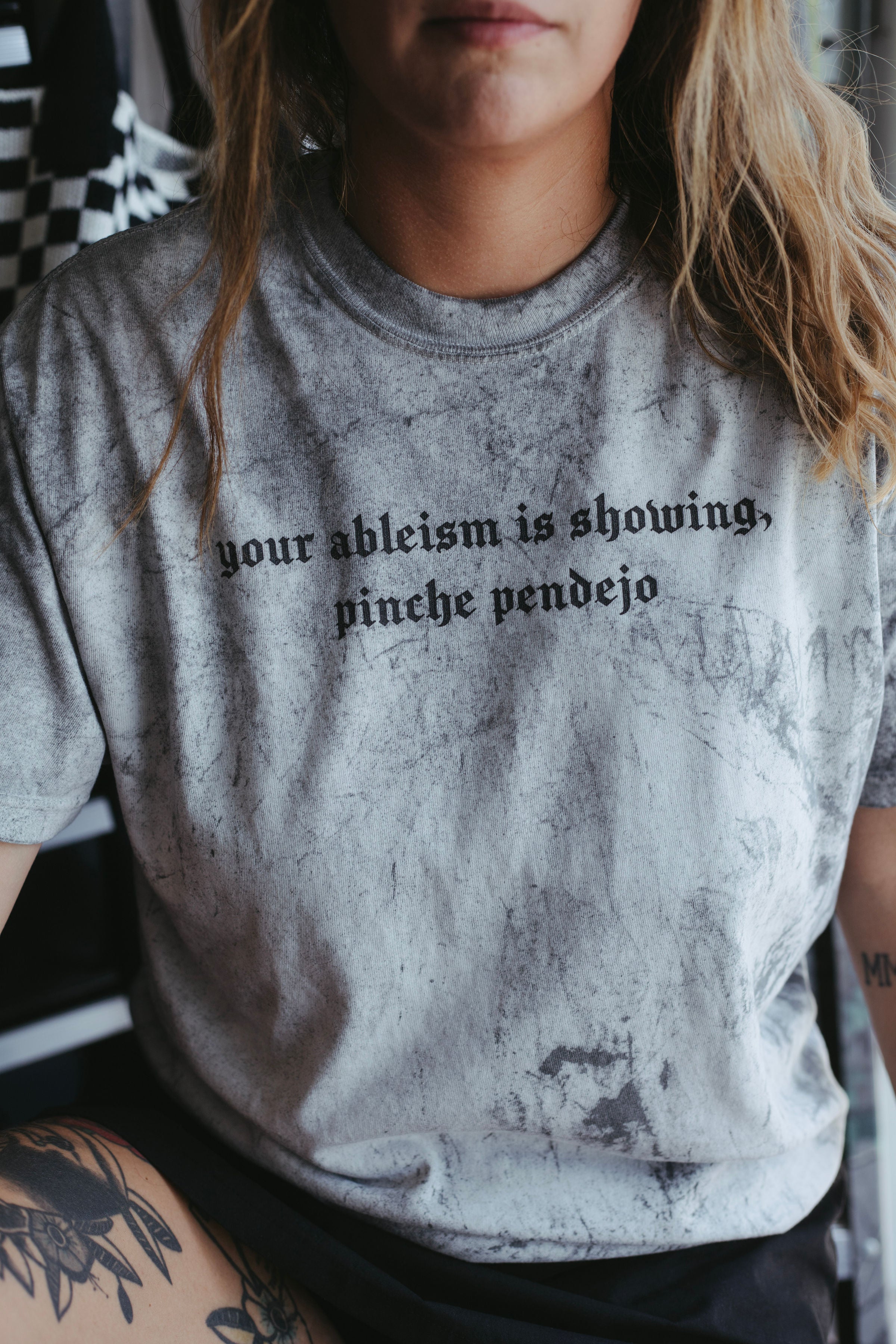 Your Ableism Is Showing, Pinche Pendejo Unisex T-Shirt