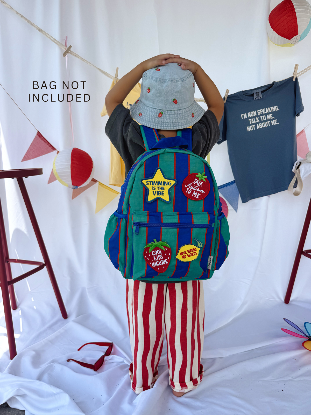 Cool Kids Include Strawberry Iron-On Patch