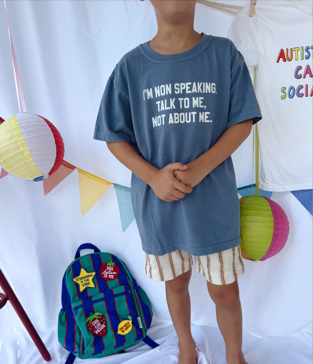 Youth I’m Non Speaking. Talk To Me, Not About Me T-Shirt