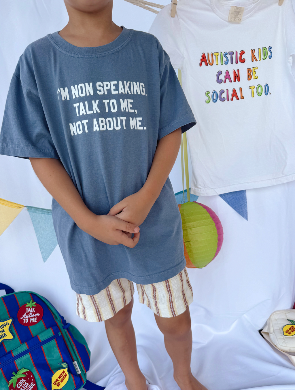 Youth I’m Non Speaking. Talk To Me, Not About Me T-Shirt