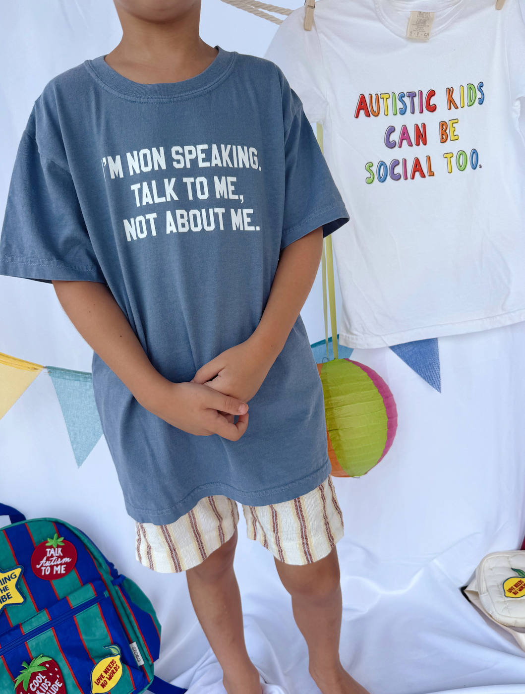 Youth I’m Non Speaking. Talk To Me, Not About Me T-Shirt
