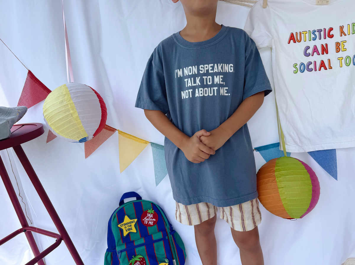 Youth I’m Non Speaking. Talk To Me, Not About Me T-Shirt
