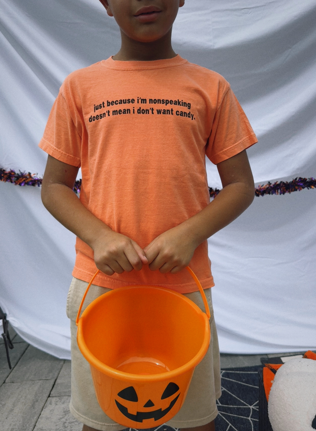 Youth "Just Because I'm Nonspeaking" T-Shirt