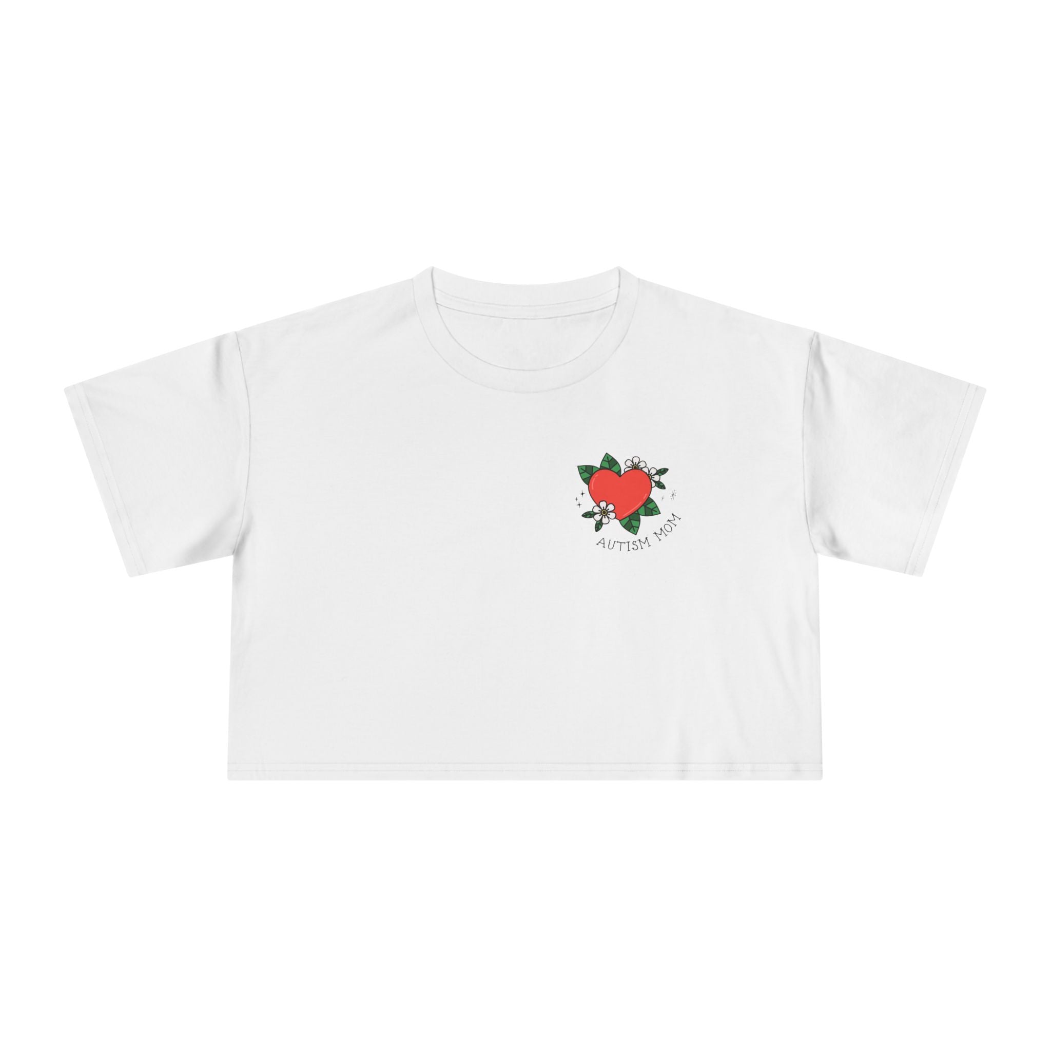 Women's Autism Mom Cropped Top