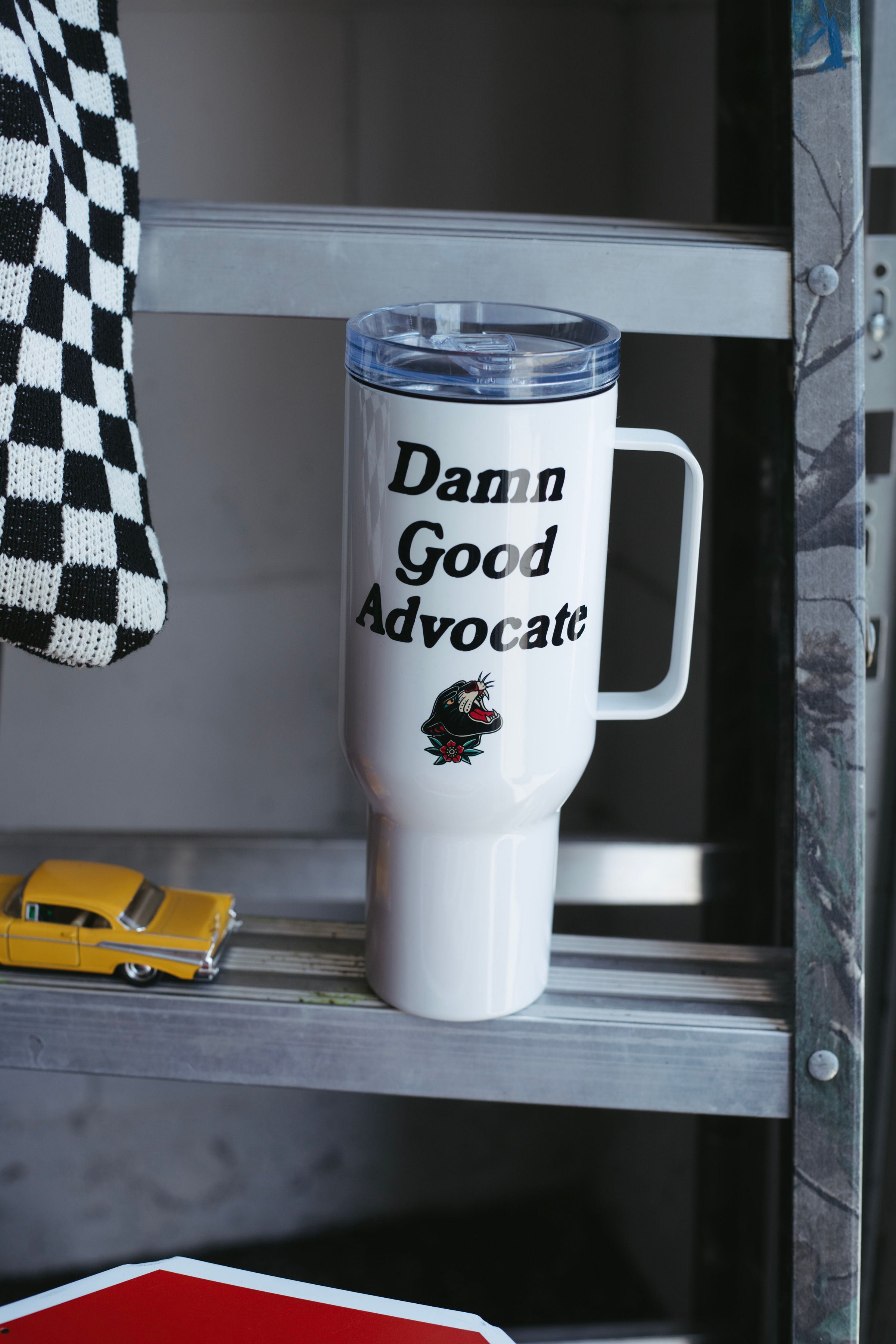Damn Good Advocate™ Stainless Steel Travel Mug