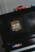 Route Advocate Car Magnet
