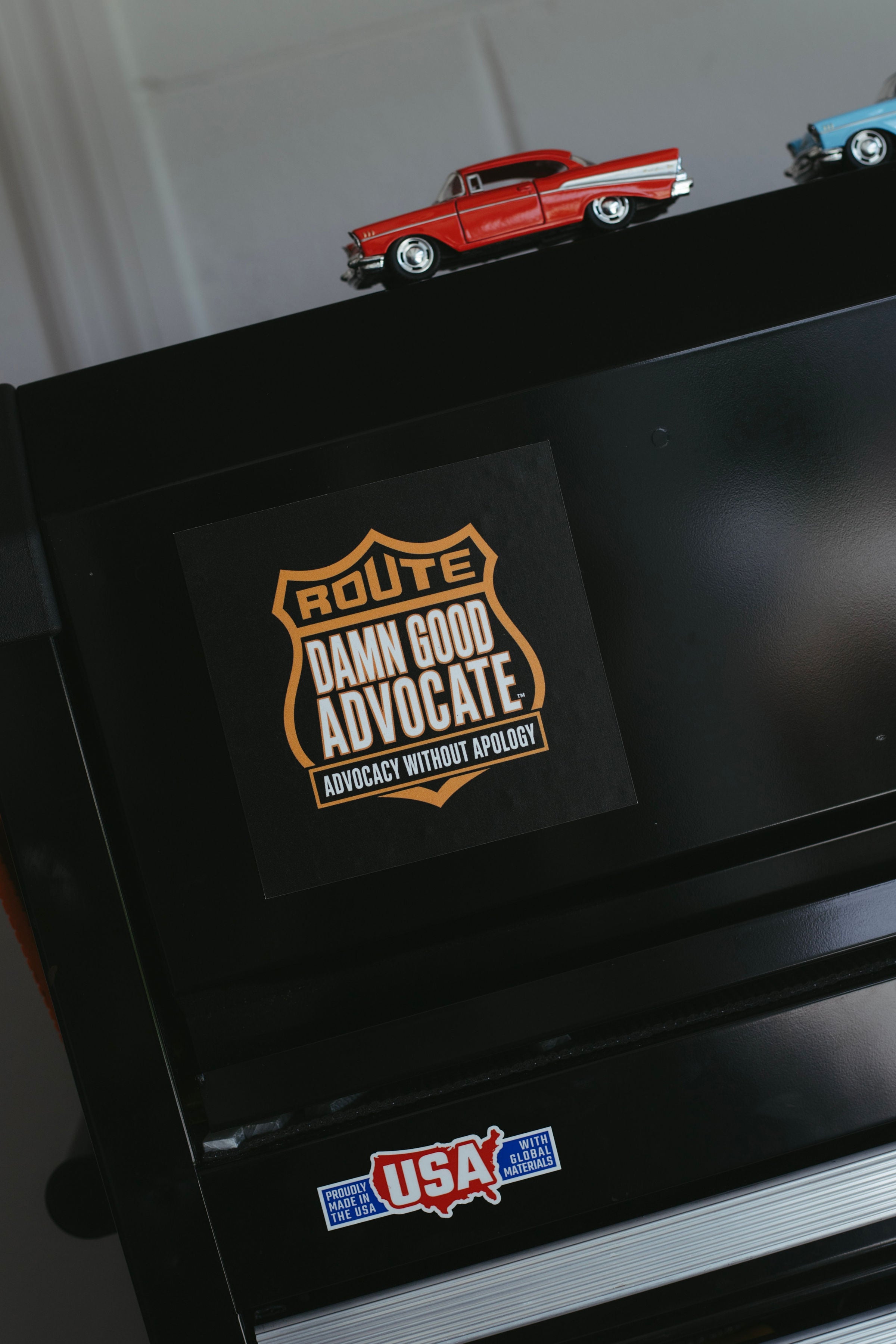 Route Advocate Car Magnet