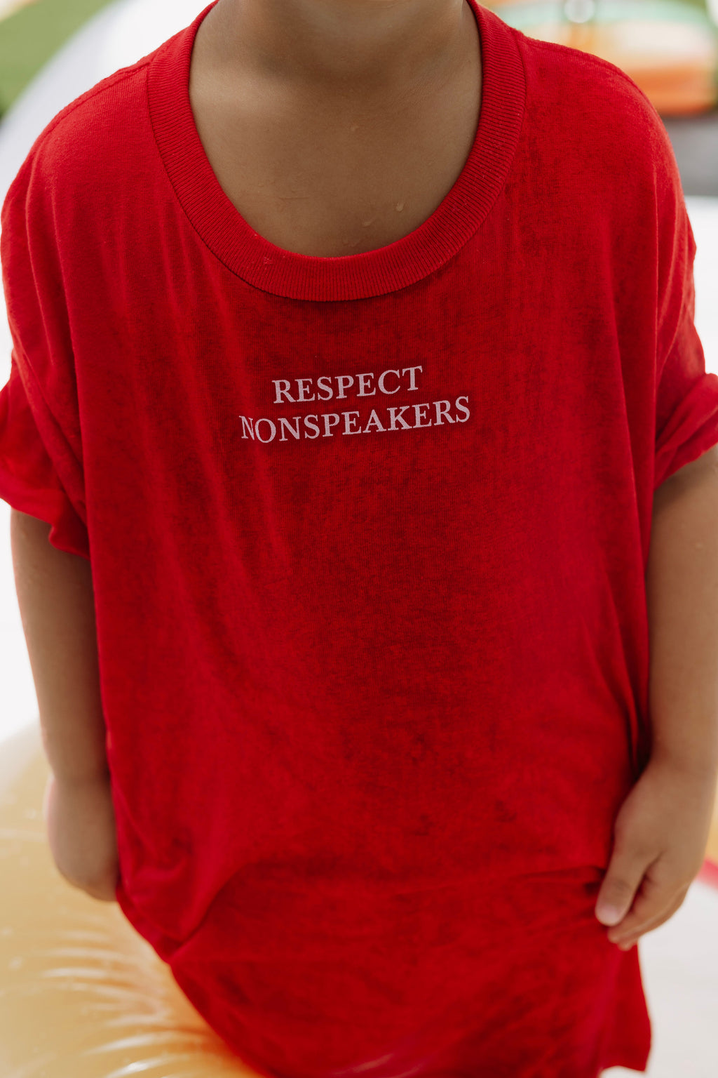 Respect Nonspeakers Youth T-Shirt