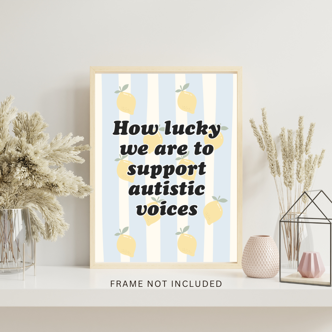 How Lucky We Are | 8x10 Matte Print