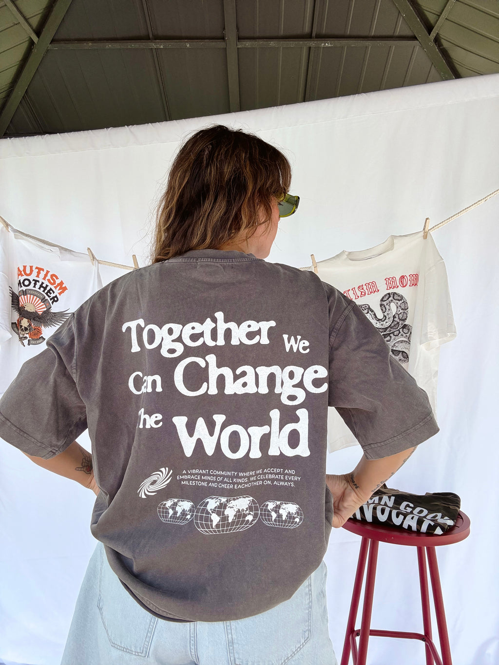 (PREORDER) Radically Inclusive Vintage Wash Boxy T-Shirt