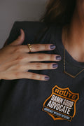 Adjustable “Yet” Ring in Gold