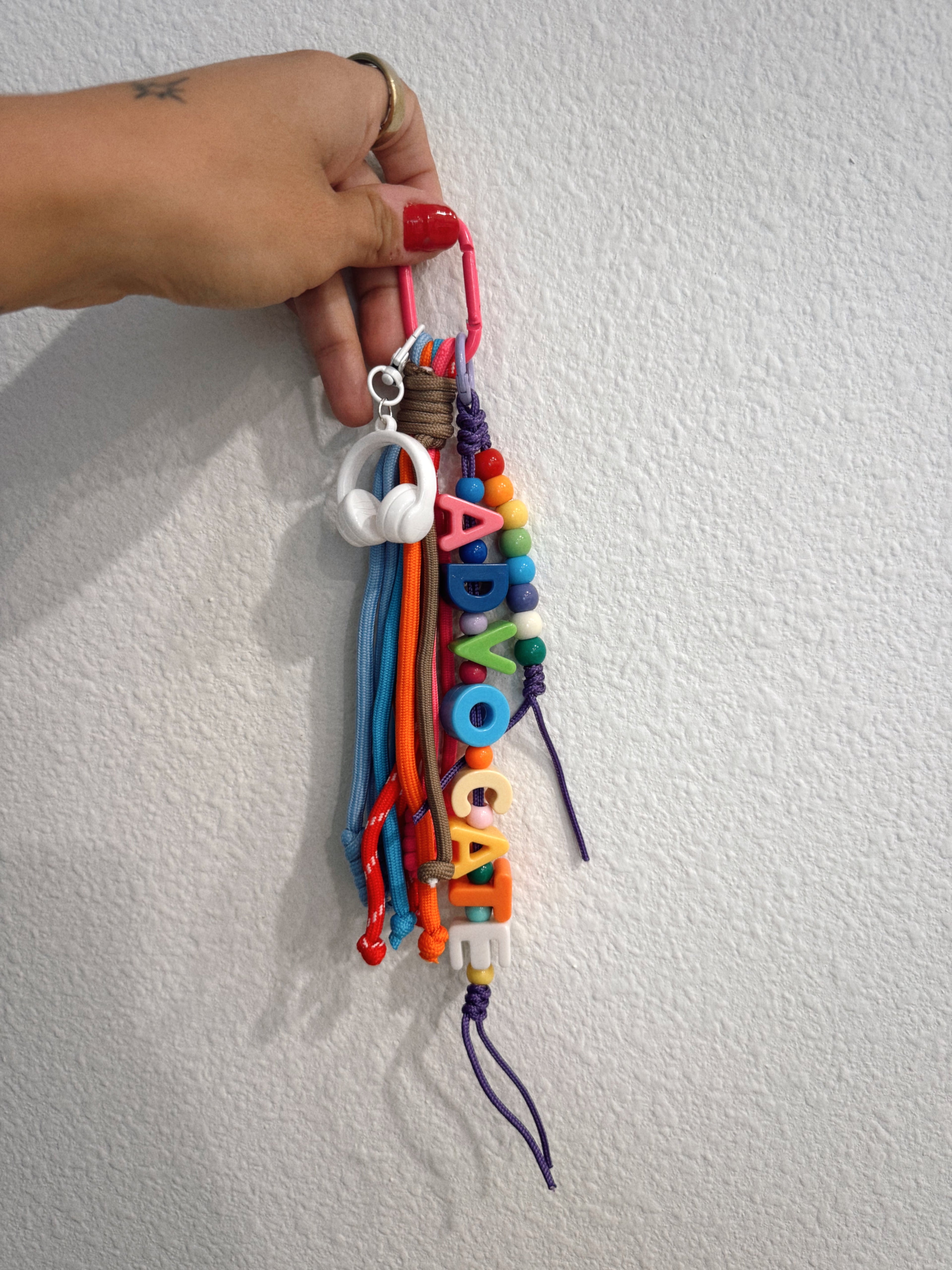 “Advocate” Rope Bag Charm