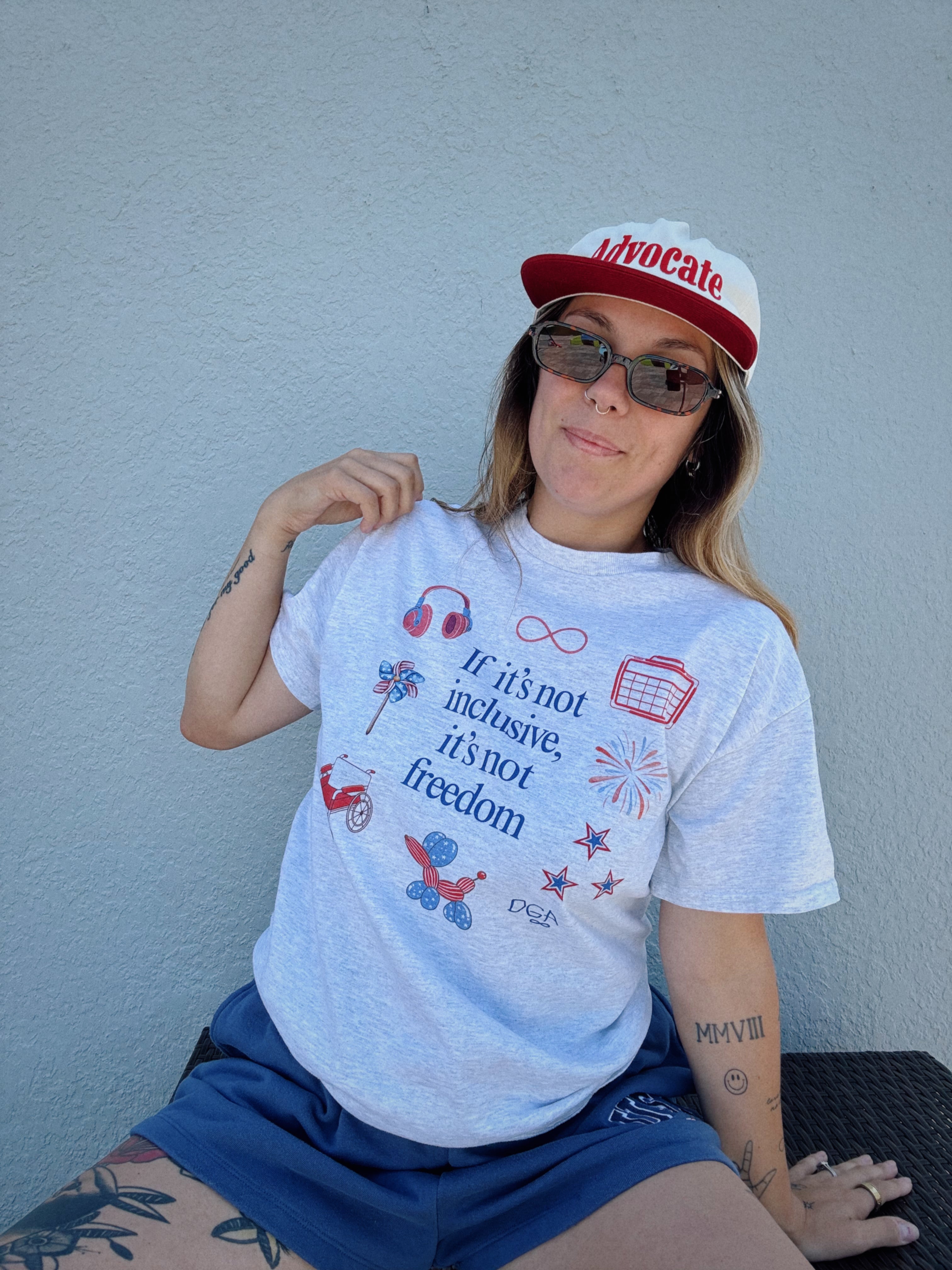 Unisex "If It's Not Inclusive, It's Not Freedom" T-Shirt