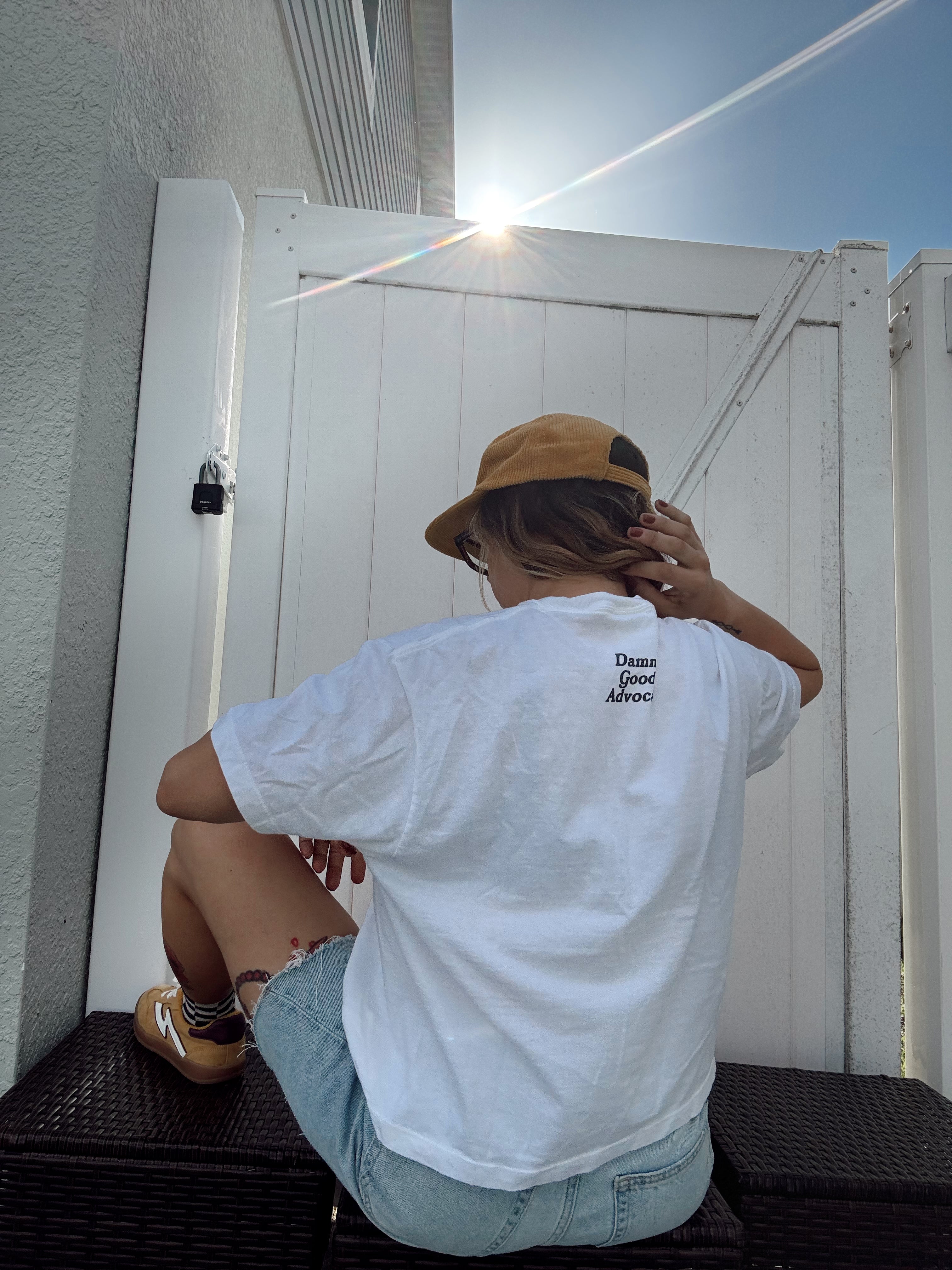 Women’s "Best Advocate" Boxy T-Shirt