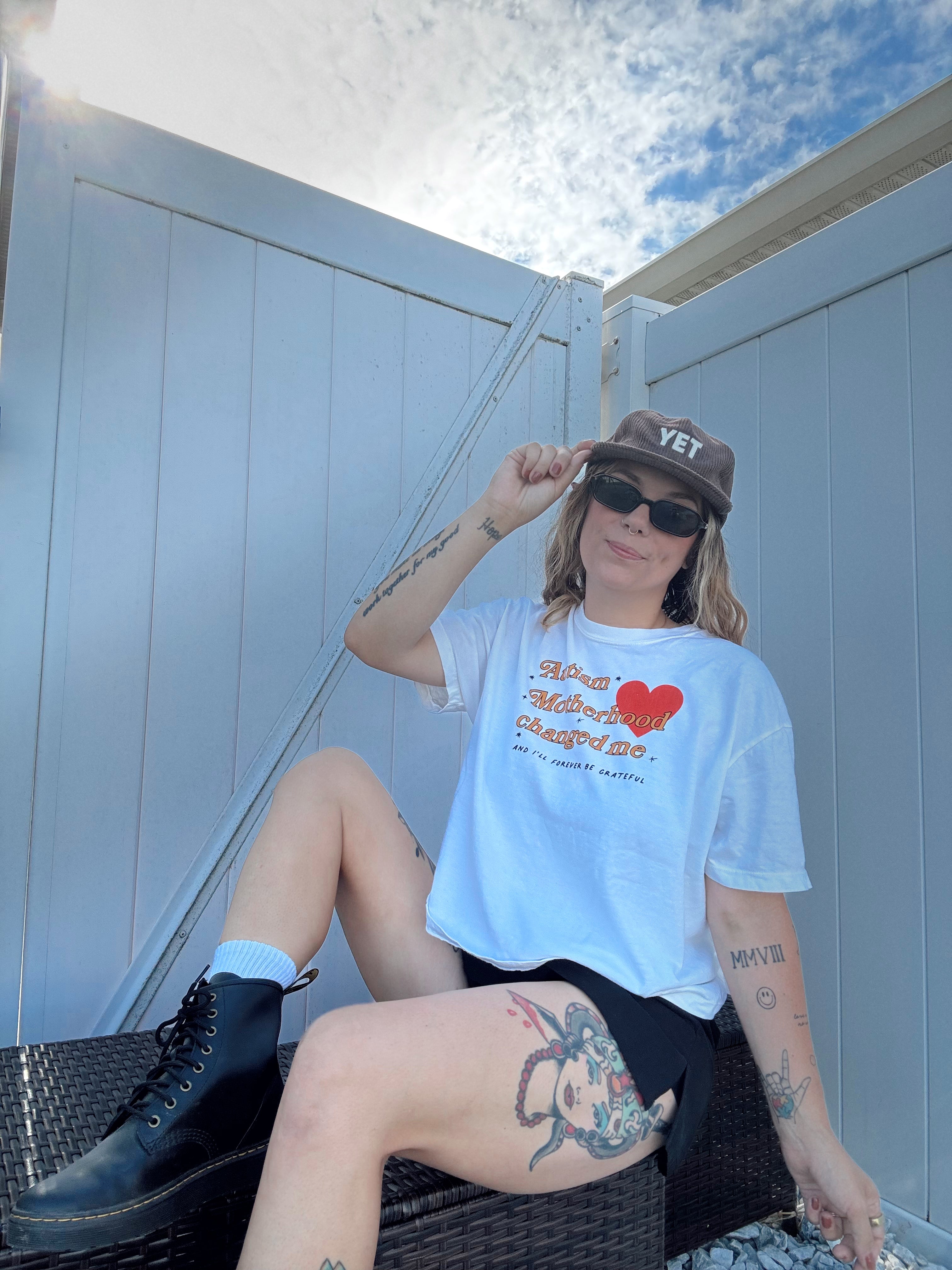 Women’s "Autism Motherhood" Boxy T-Shirt