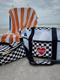 PRE-ORDER Damn Good Advocate™ Checkered Beach Tote with Detachable Cooler