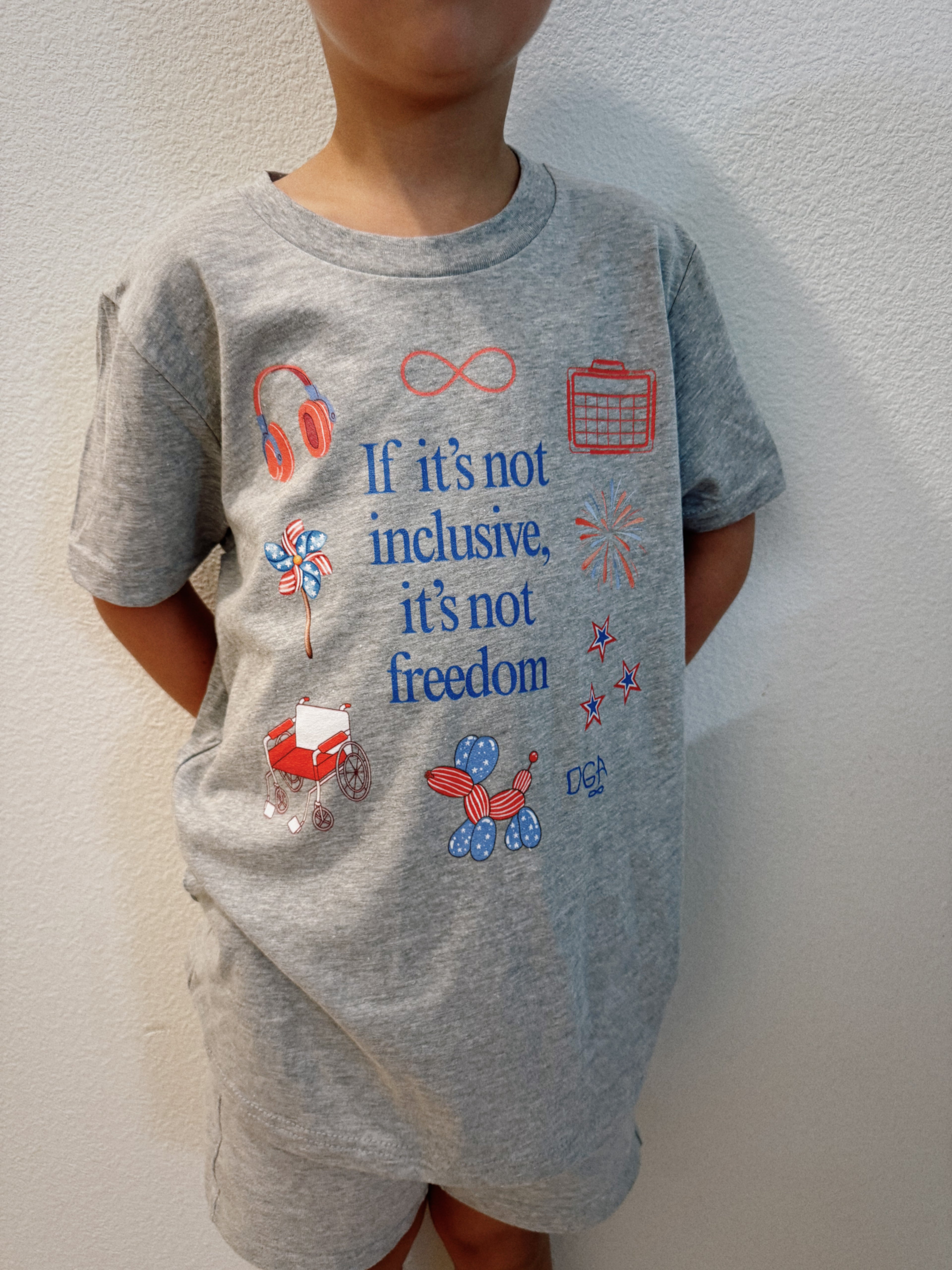 Youth "If It's Not Inclusive, It's Not Freedom" T-Shirt