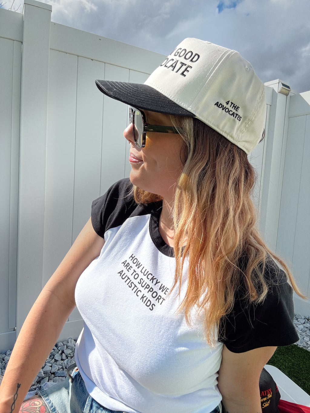 Damn Good Advocate™ Embroidered Hat in Black