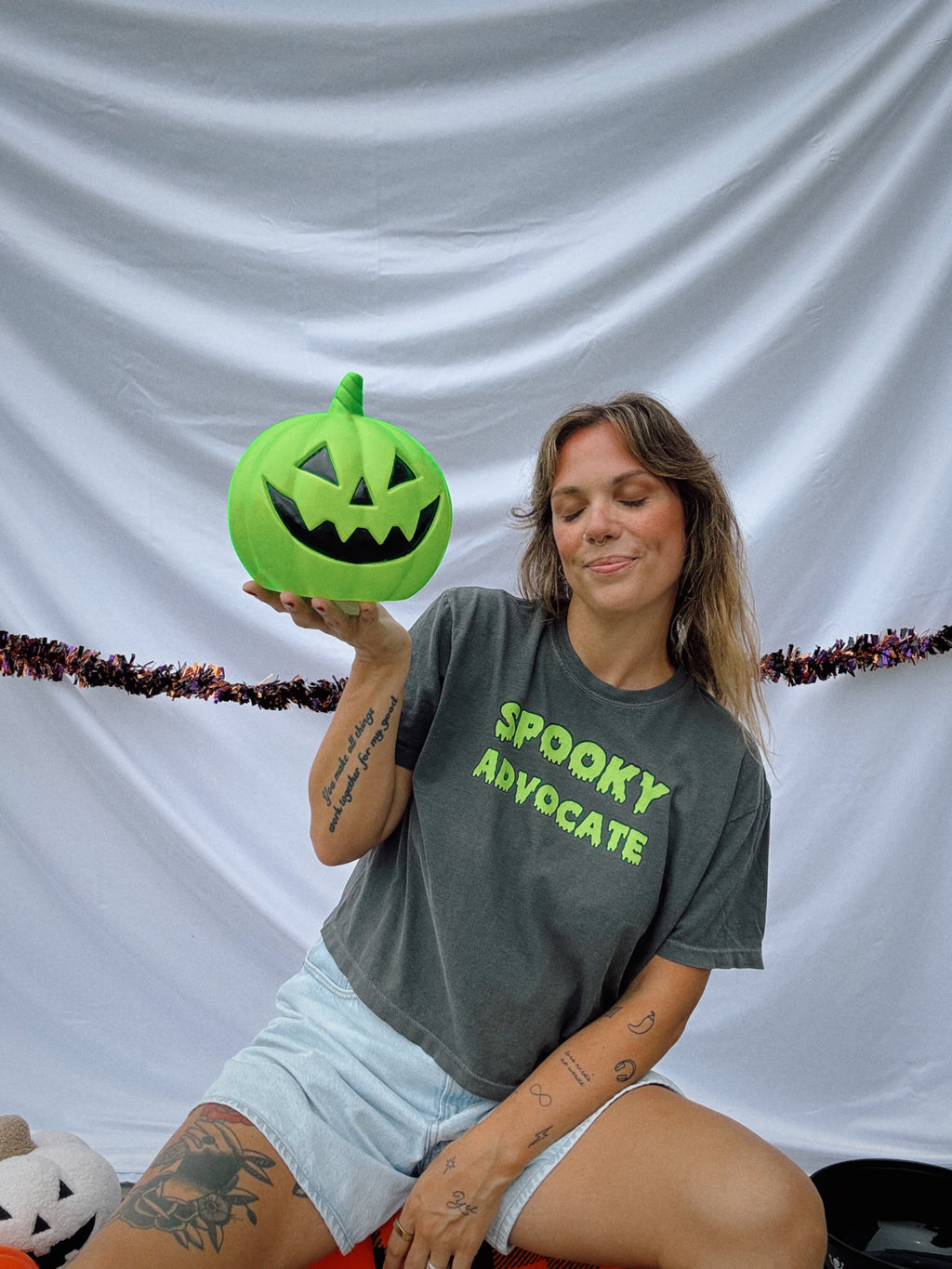Women’s "Spooky Advocate" Boxy T-Shirt