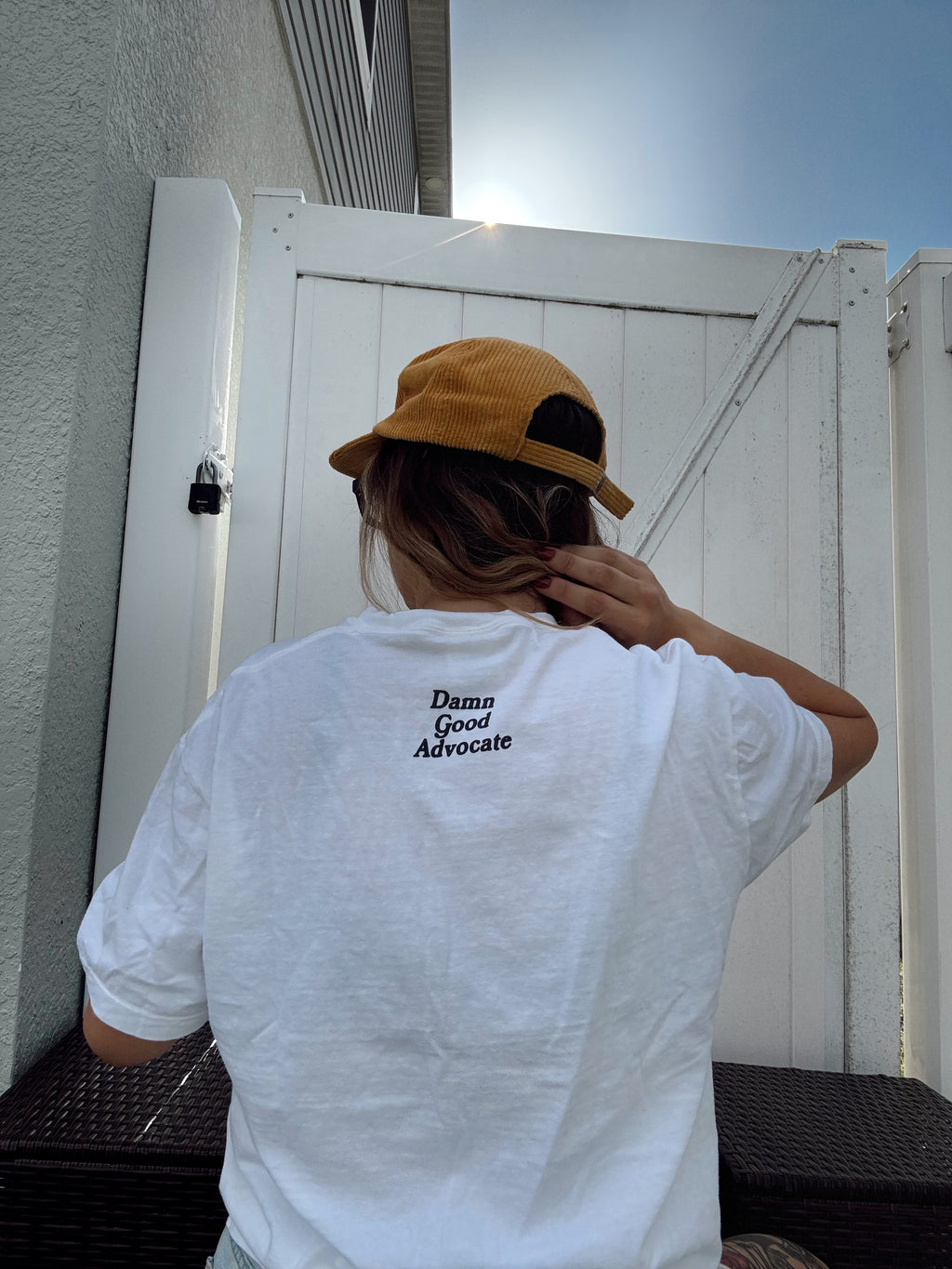 Women’s "Best Advocate" Boxy T-Shirt