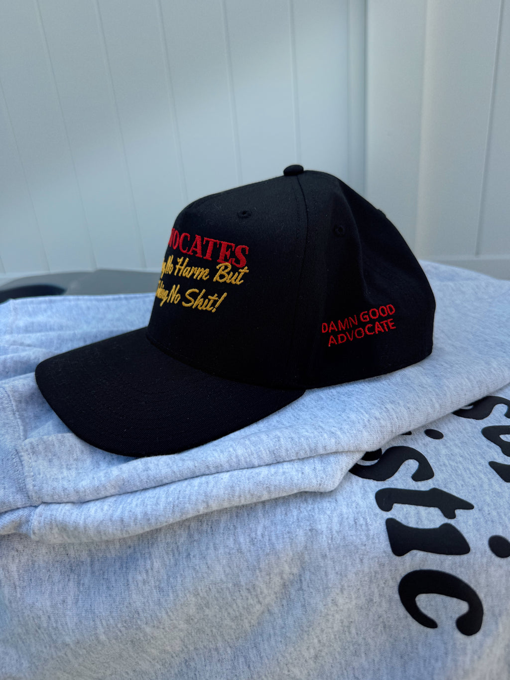 "Do No Harm" Embroidered Hat