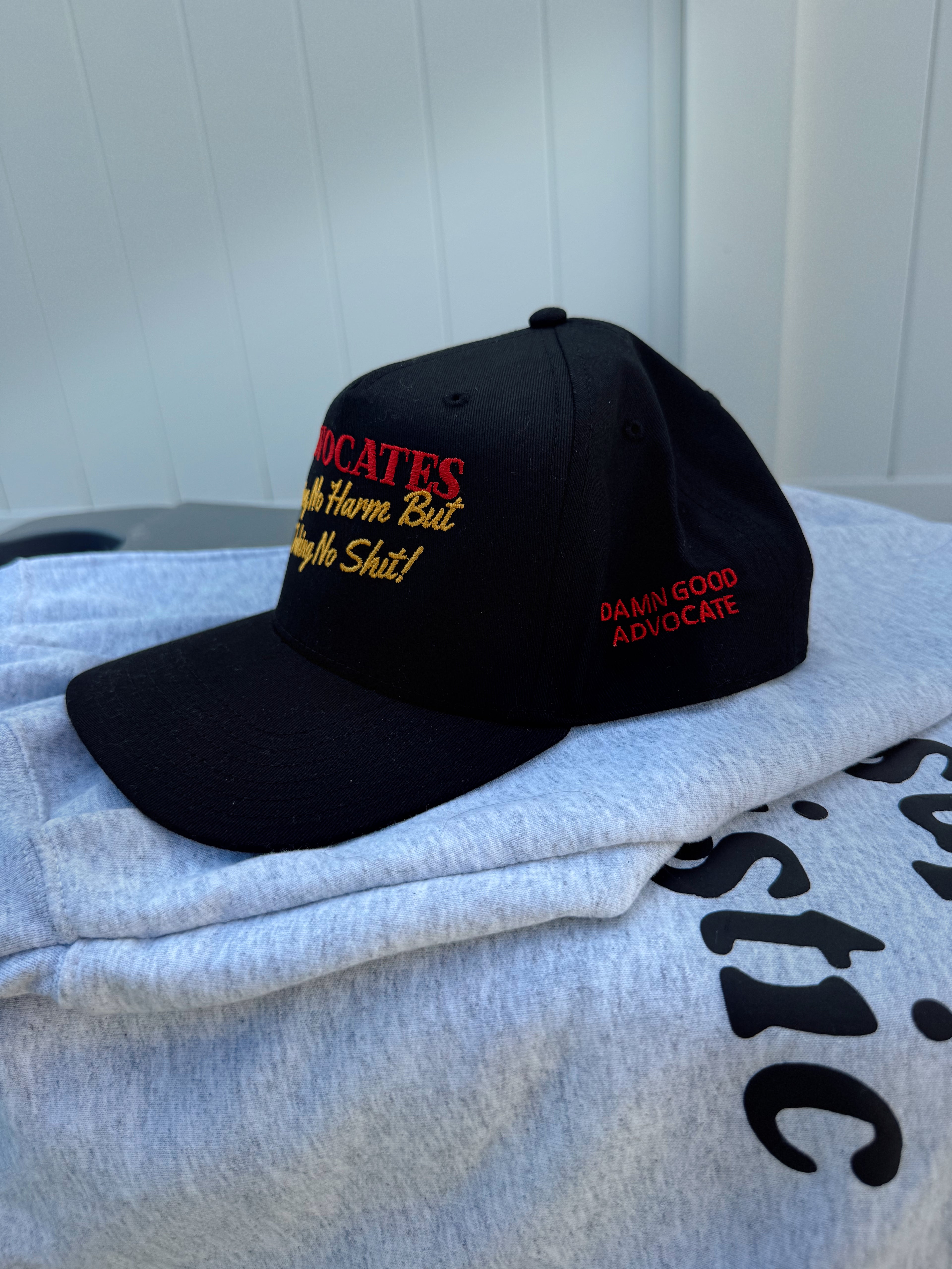 "Do No Harm" Embroidered Hat