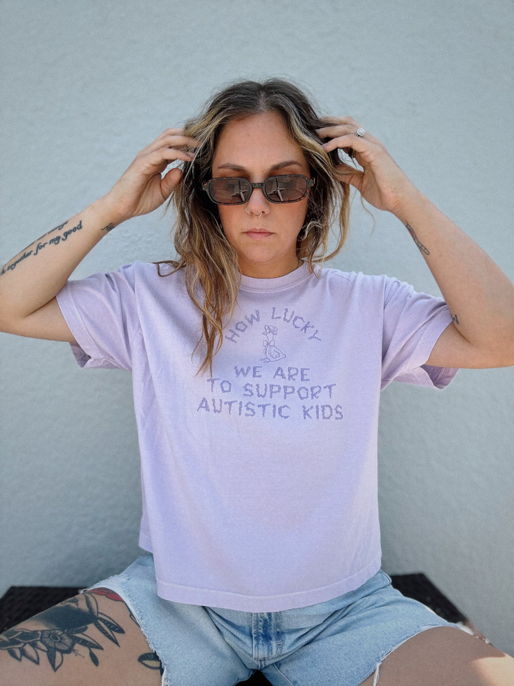 Women’s "Lucky Duck" Boxy T-Shirt