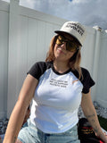 Women’s "How Lucky We Are" Baby Tee