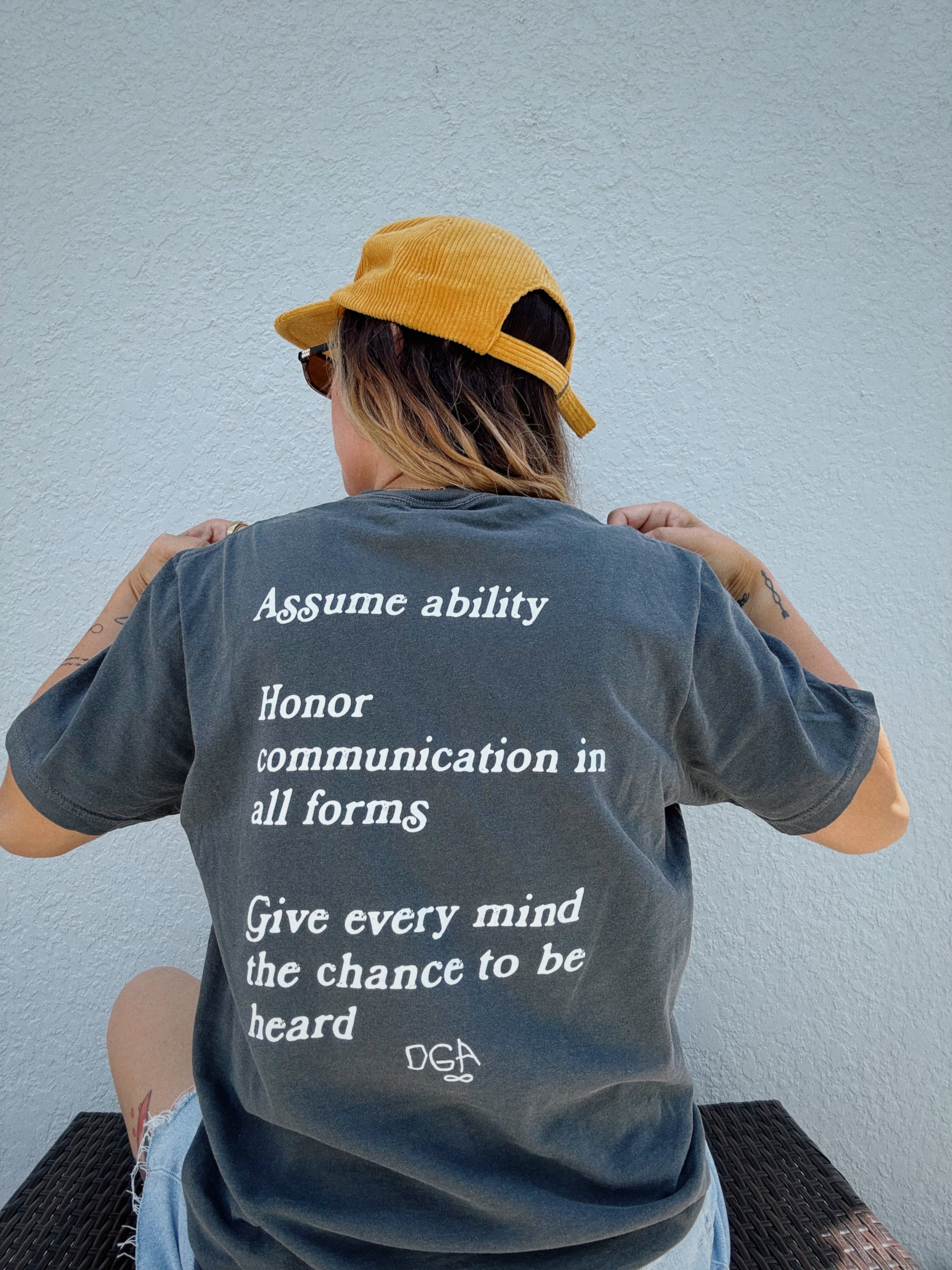 Unisex "Presume Competence" T-Shirt