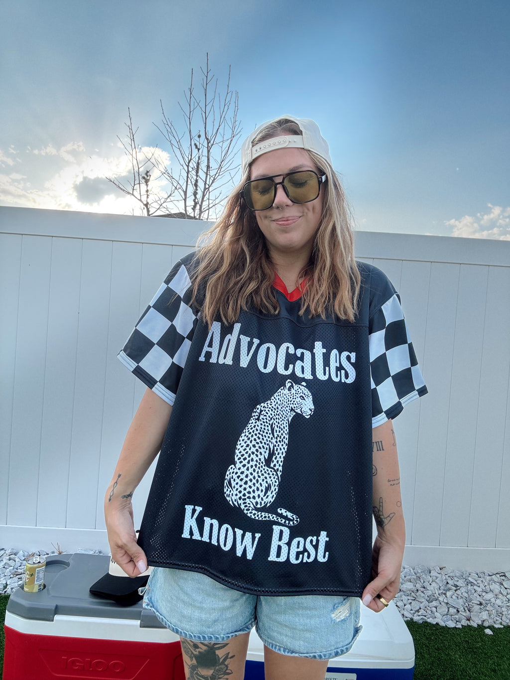 Race "Advocates Know Best" Boxy Jersey