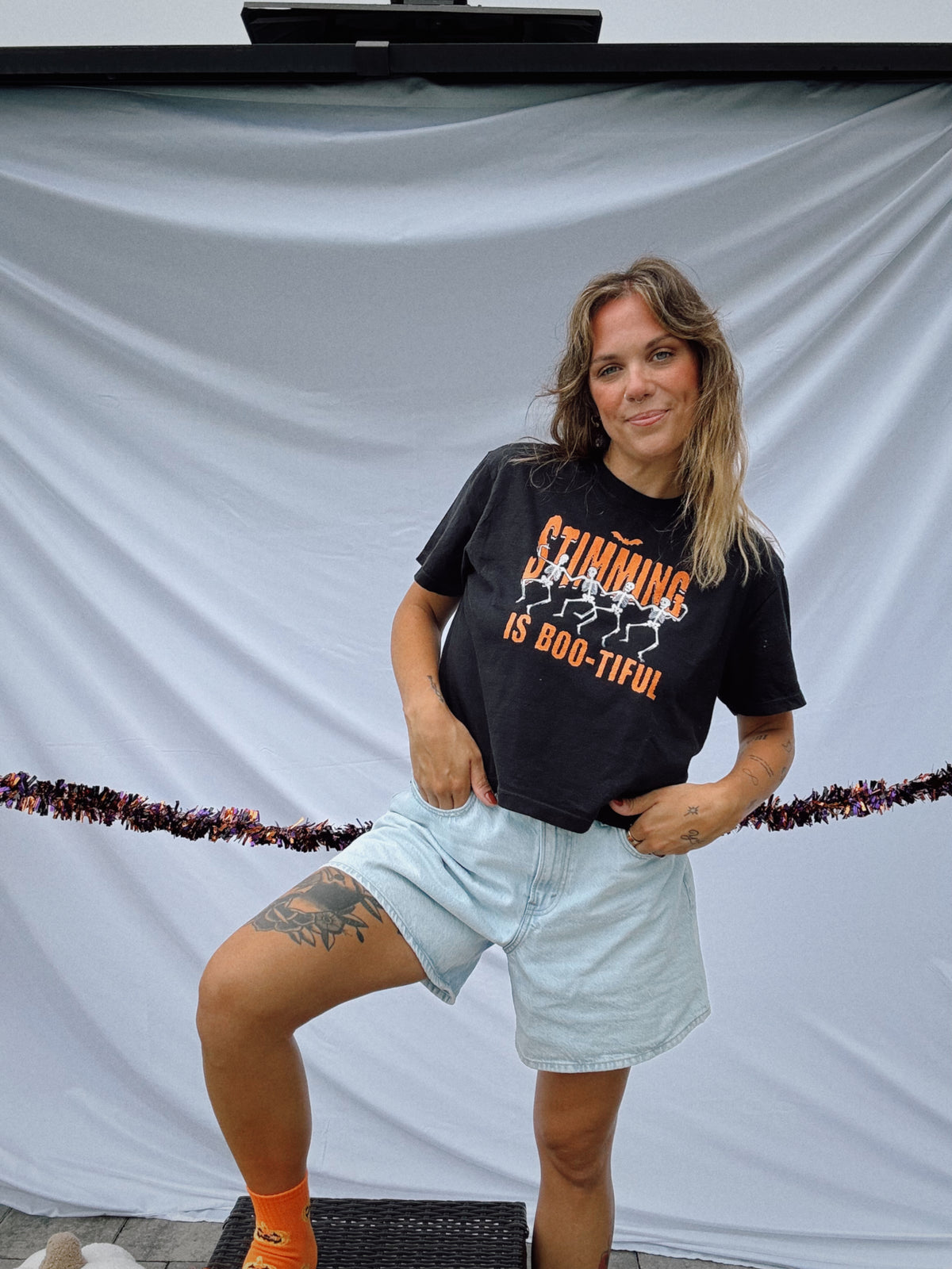 Women’s "Stimming Is Boo-tiful" Boxy T-Shirt