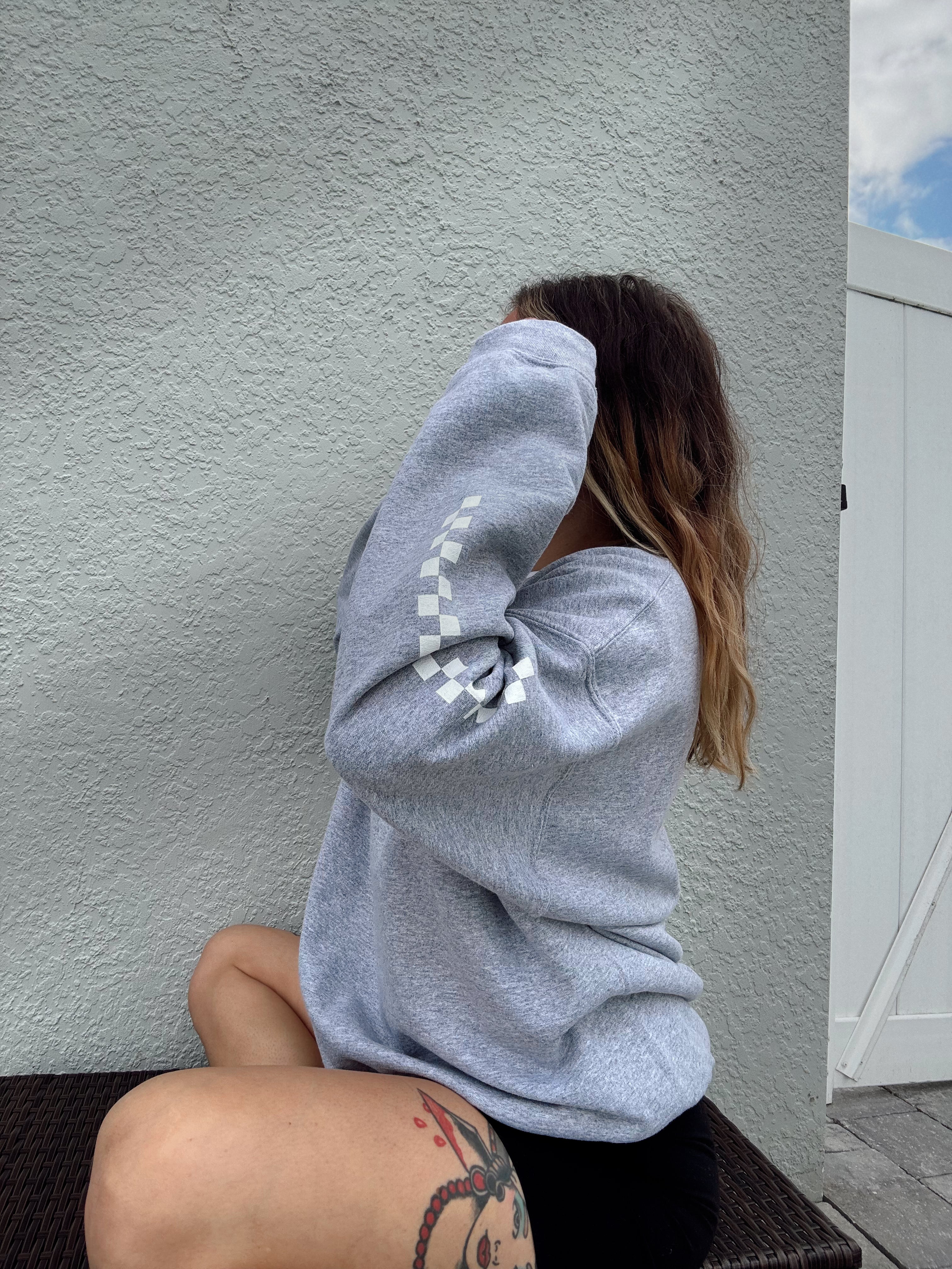 Damn Good Advocate™ Unisex Check Sweatshirt