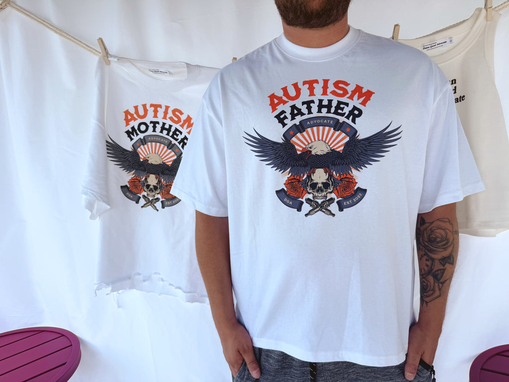 (PREORDER) Autism Father Loose Boxy T-Shirt