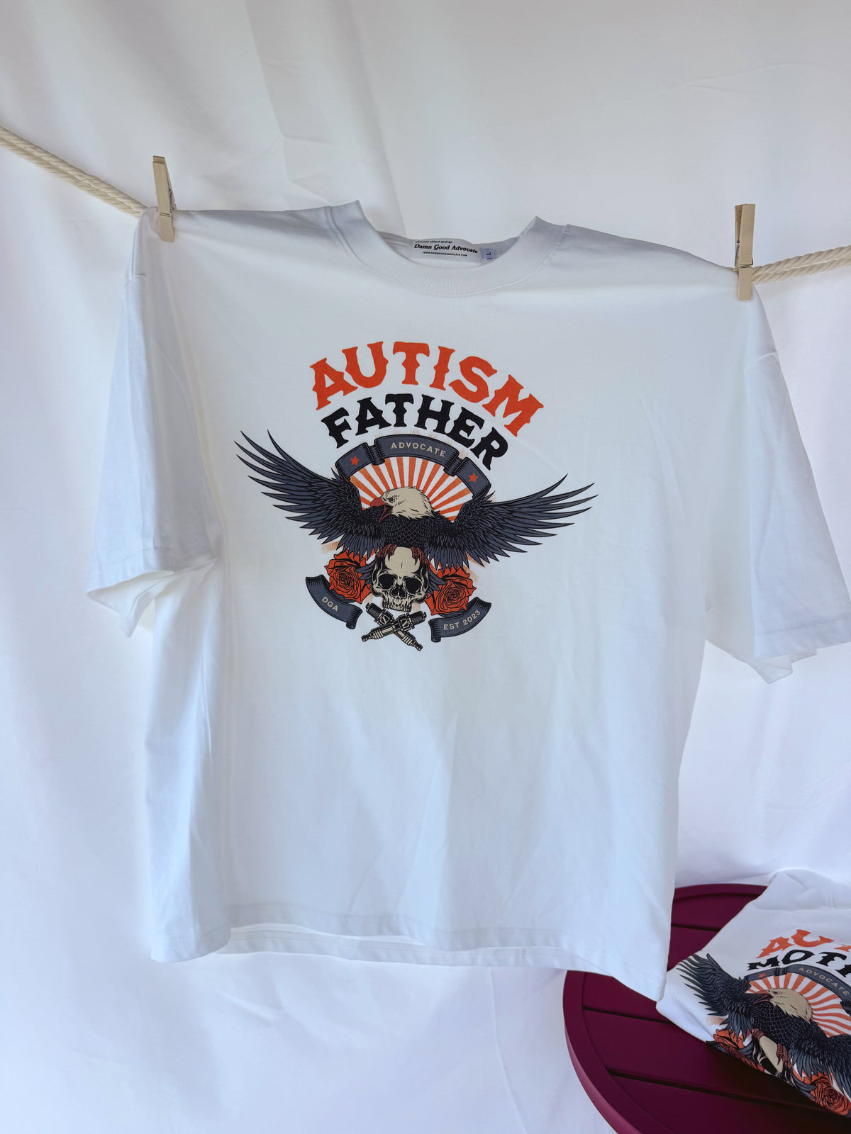 (PREORDER) Autism Father Loose Boxy T-Shirt